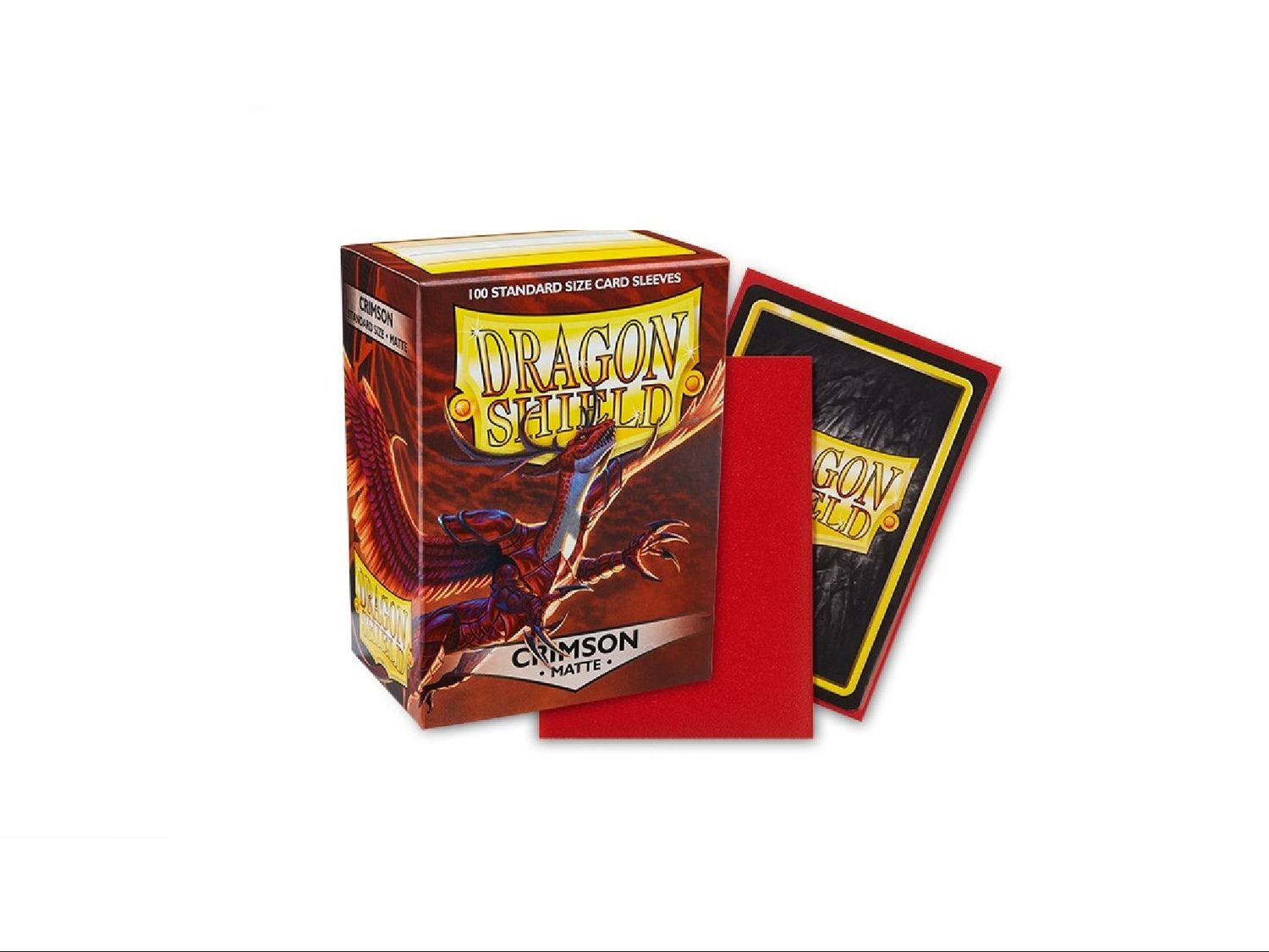 Crimson - 100ct Matte Sleeves